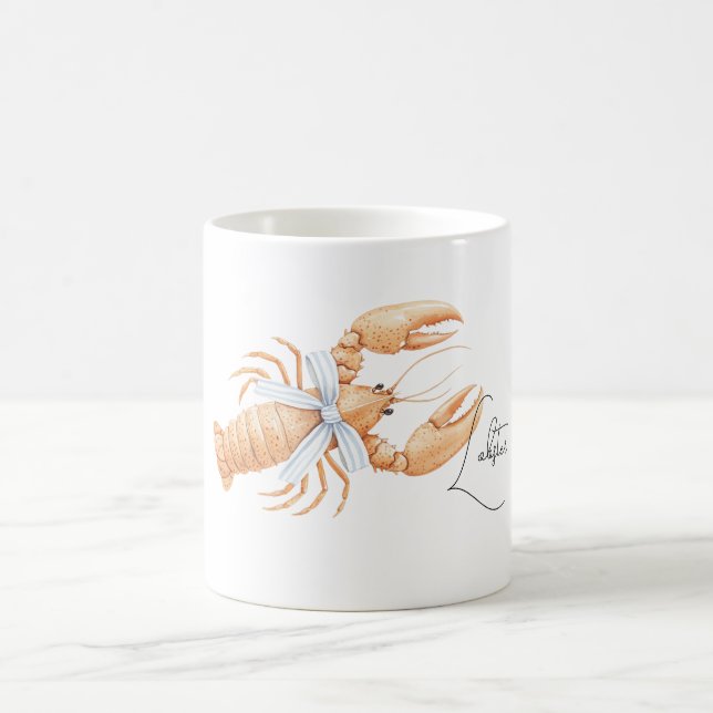 Beach Ocean Lobster  Kaffemugg (Center)