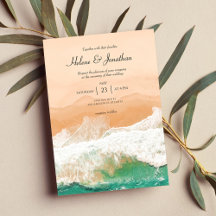 Beach Ocean Tropical Beachside Destination Wedding