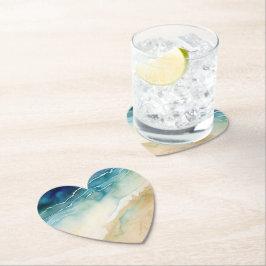 Beach Ocean Vågar Underlägg Papper