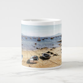 Beach och Boats Jumbo Mugg