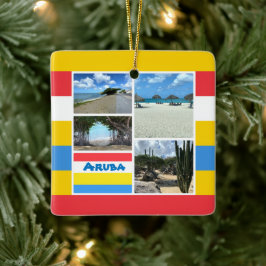 Beach och Desert Aruba Julgransprydnad Keramik