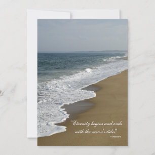 Beach- och Ocean Wedding-inbjudan Inbjudningar