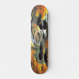 BEACH OLD SCHOOL SKATEBOARD BRÄDA 18 CM