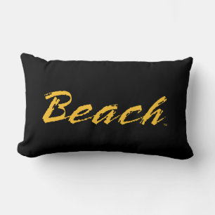 Beach-ordmärke Lumbarkudde