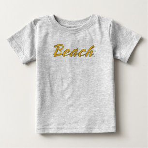 Beach-ordmärke T Shirt