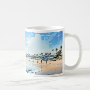 Beach på din Mugg