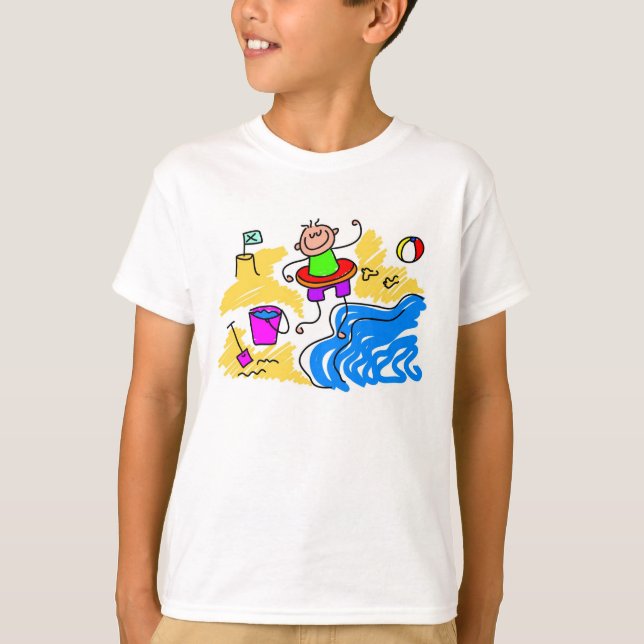 Beach Paddle T-shirt (Framsida)