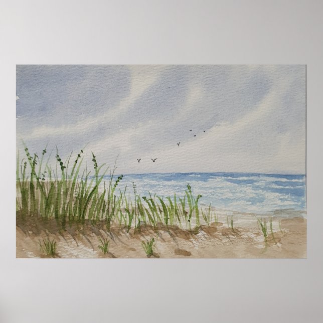 Beach painting  poster (Framsidan)