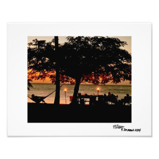 Beach Paradise. Fototryck