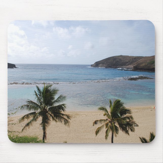 Beach Paradise Mouse Pad Musmatta (Framsidan)