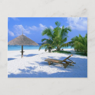 Beach Paradise Vacation Vykort