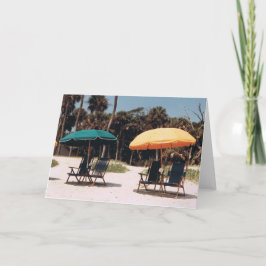 Beach-paraplykort Kort