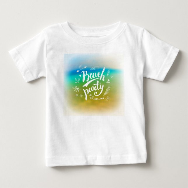 Beach Party Calling Tee Shirt (Framsida)