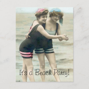 Beach Party Inbjudningar