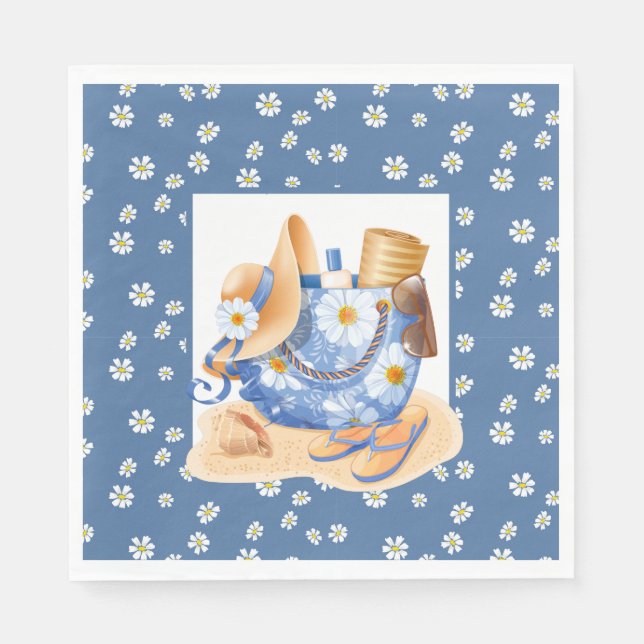 Beach Party Pappersservett (Framsidan)