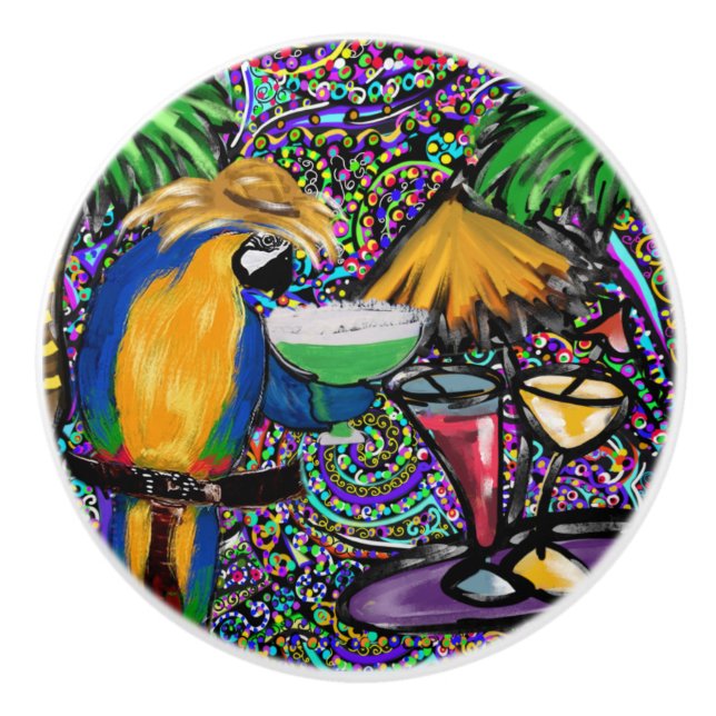 Beach Party Parrot Knopp (Framsidan)