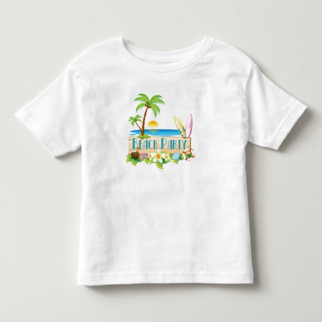 Beach Party T-shirt (Framsida)