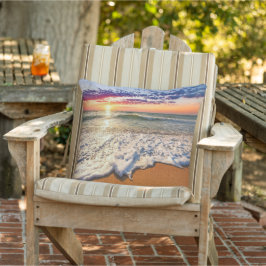 Beach Patio Sunset Kudde