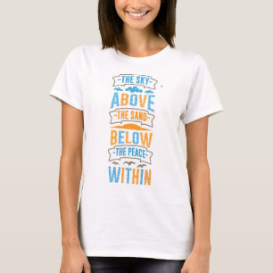 Beach Peace inom T Shirt