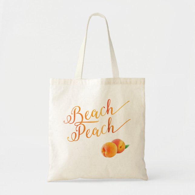 Beach Peach Tygkasse (Framsidan)