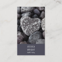 Beach Pebble Heart Natural