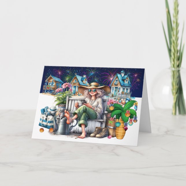 BEACH Personal, Business, Real Gods Card Kort (Framsida)