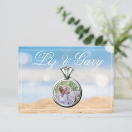 Beach Photo Destination Wedding Tack Kort