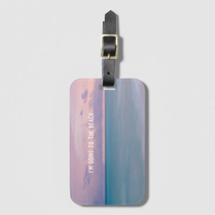Beach Photo Gift med reseoffert Bagagebricka