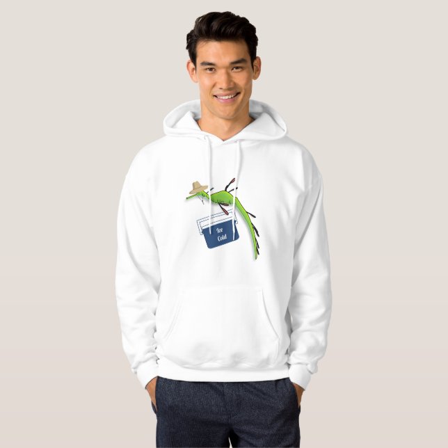 Beach Picnic Sea Dragon Hoodie (Hel framsida)