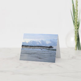 Beach Pier Note Card Kort