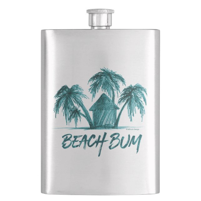 Beach-platta Hip-kolv Fickplunta (Framsidan)