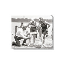 Beach Police, 1922. Vintage Photo