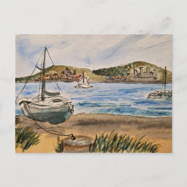 Beach Postcard Vykort (Framsida)