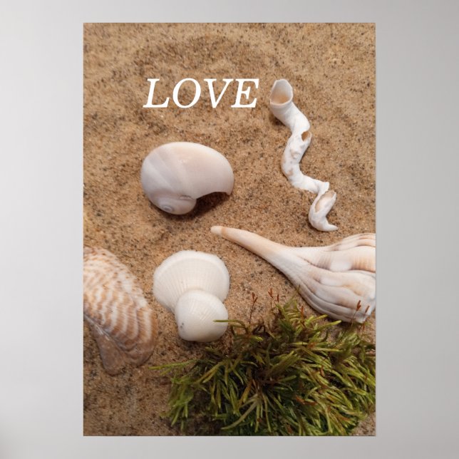 Beach Poster: Love Poster (Framsidan)