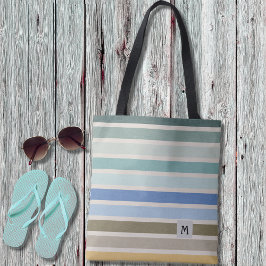 Beach Rand Monogram Tygkasse