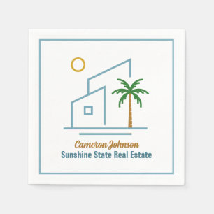 Beach Real Gods Company Cute Anpassade Pappersservett