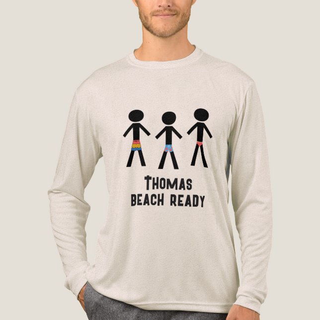 Beach-Redot - tre döda killar T Shirt (Framsida)