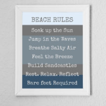 Beach Regler Modern Colorblock