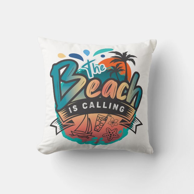 Beach ringer kudde (Framsida)
