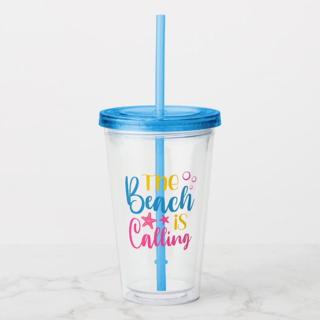 Beach ringer take away mugg (Framsida)