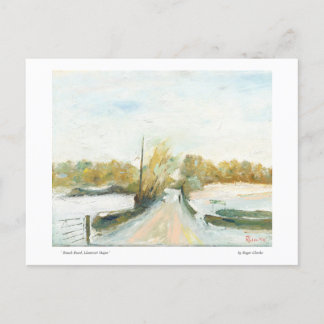 Beach Road, Lantwit Major Postcard Vykort