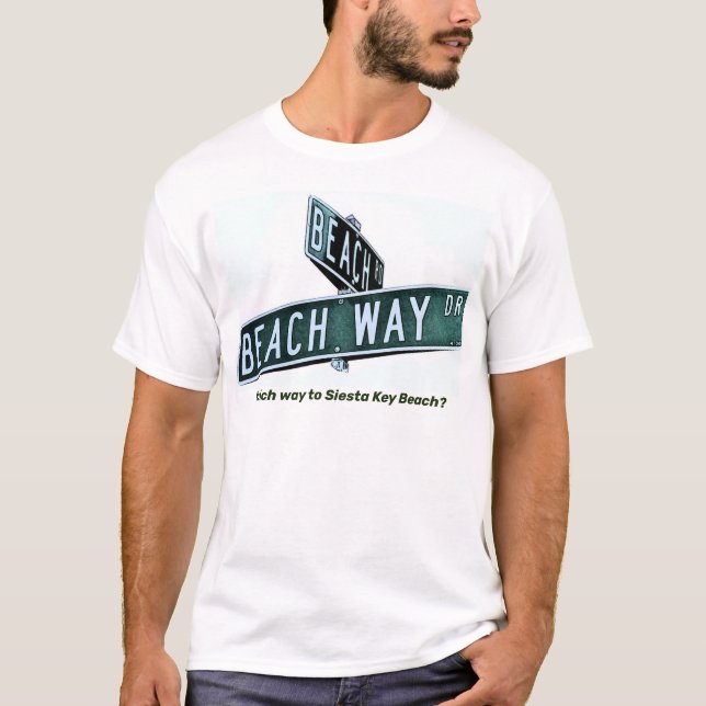 Beach Road Siesta Nyckel T-Shirt (Framsida)