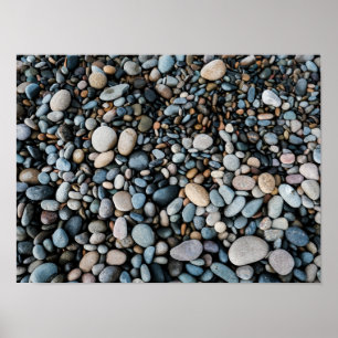 Beach Rocks Print, Värde Poster Papper (Semi-Glans