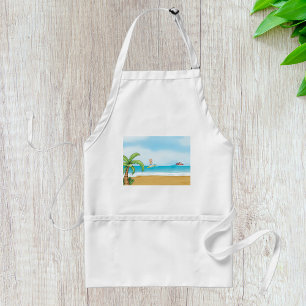 Beach Roligt Apron Förkläde