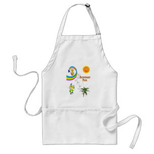 Beach Roligt Kitchen Apron Förkläde