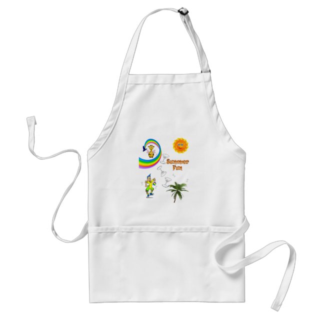 Beach Roligt Kitchen Apron Förkläde (Framsidan)