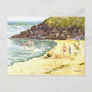 "Beach Roligt" vykort