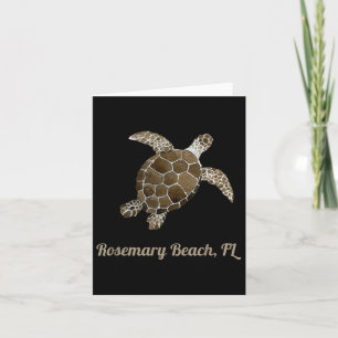 Beach Rosemary, Fl Marine Biology Spara Sea Tur Kort