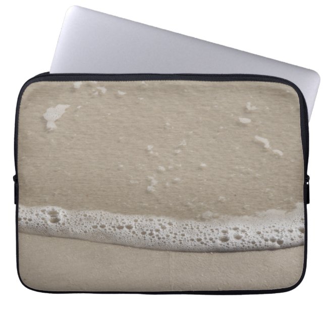 Beach Sand and Sea Skam Laptop Fodral (Framsidan)