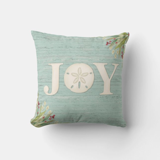 Beach Sand Dollar jul Joy Kudde (Framsida)